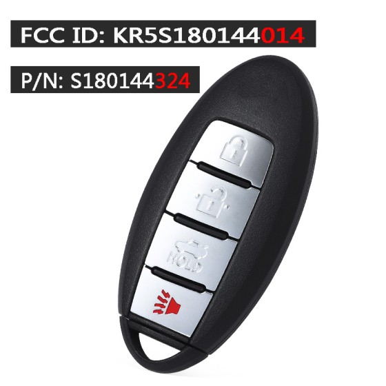 2016-2018 Nissan Altima / Maxima / 4-Button Smart Key / KR5S180144014 S180144324 / (IC 204) (AFTERMARKET)
